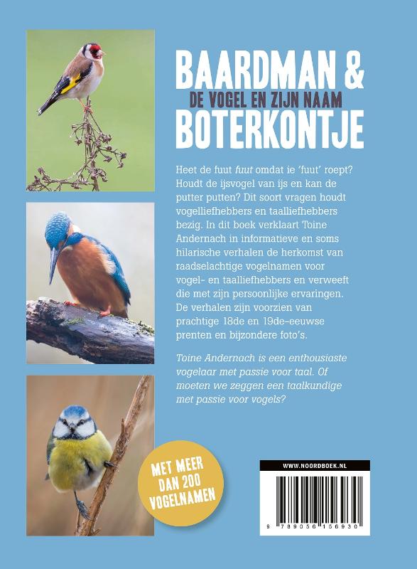 Achterkant van Baardman en boterkontje