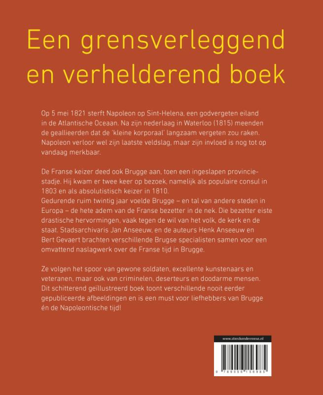 Achterkant van Brugge voor Napoleon