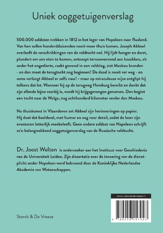Achterkant van Soldaat van Napoleon (1806-1815)