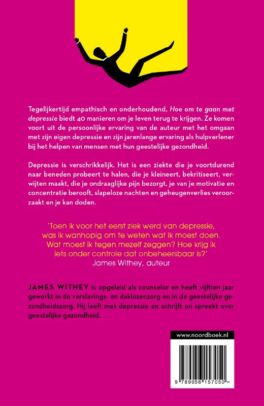 Achterkant van Hoe om te gaan met depressie