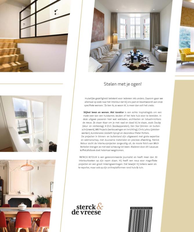 Achterkant van Stijlvol leven en wonen