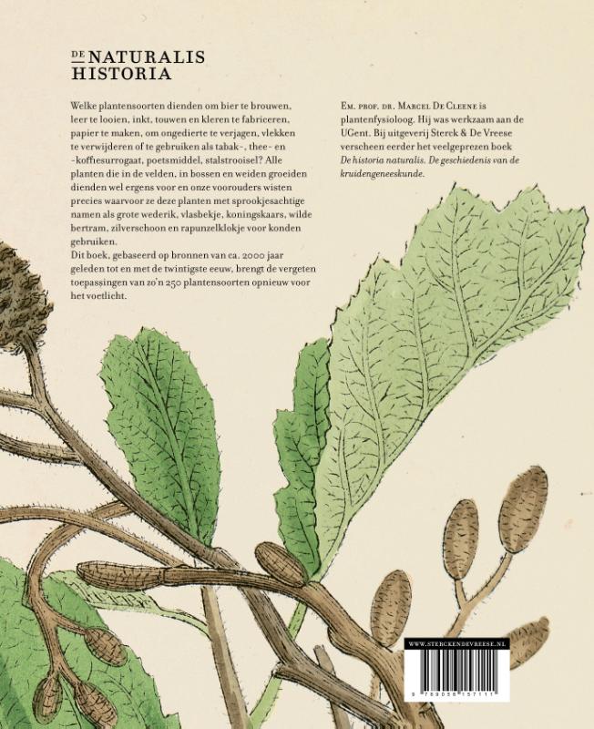 Achterkant van De Naturalis Historia