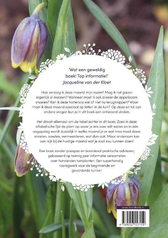 Achterkant van Tuinplantenlexicon