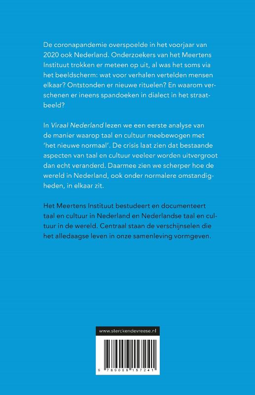 Achterkant van Viraal Nederland