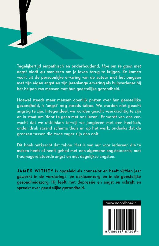 Achterkant van Hoe om te gaan met angst
