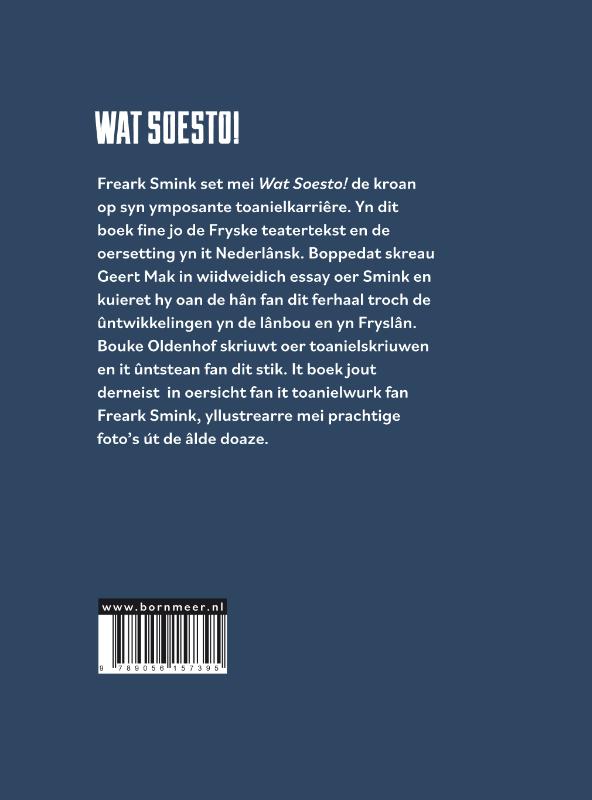 Achterkant van Wat soesto!