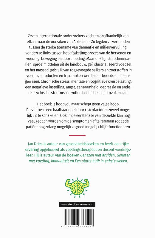 Achterkant van Alzheimer