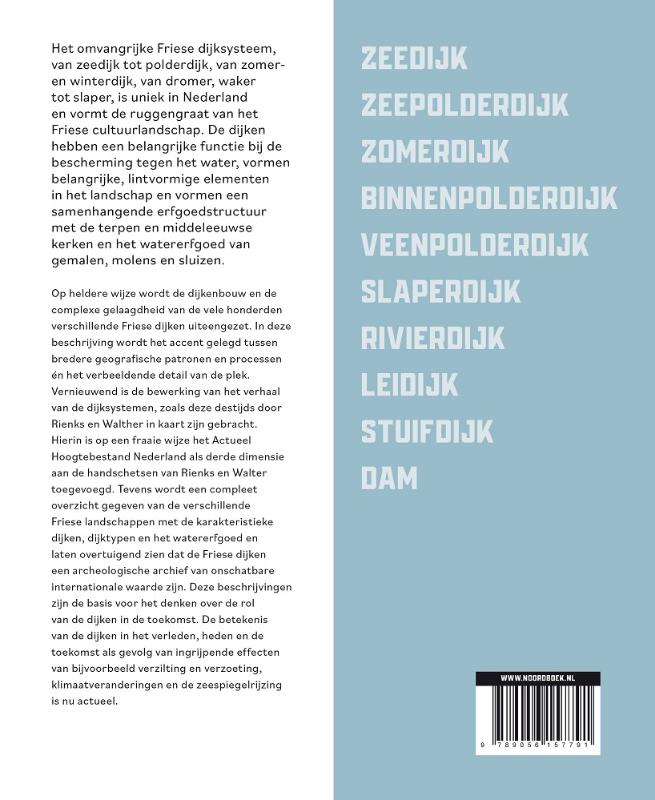 Achterkant van Friese Dijken