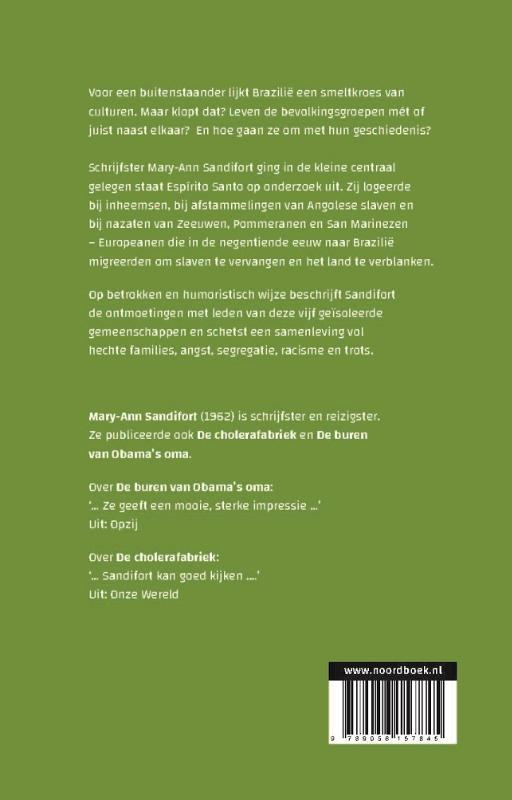 Achterkant van Smeltkroes Brazilie