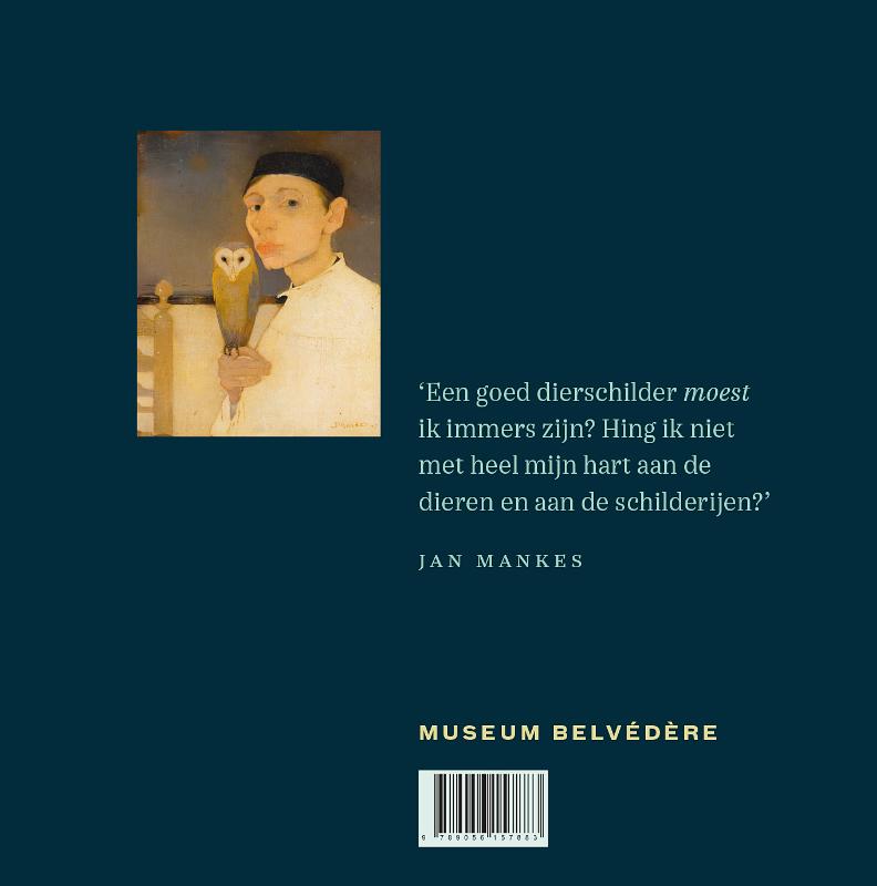 Achterkant van Jan Mankes - de dieren en de ziel der dingen
