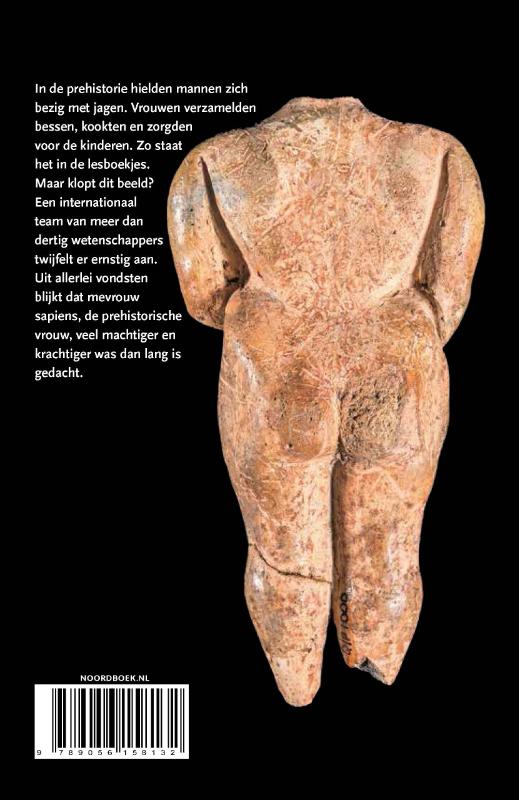 Achterkant van Mevrouw Sapiens