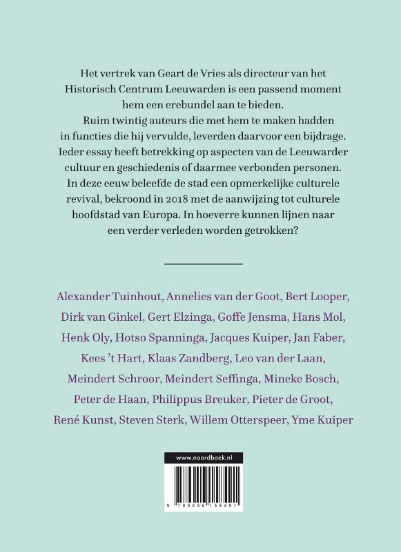 Achterkant van Leeuwarden
