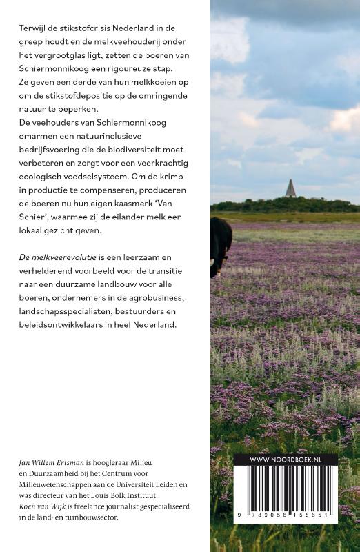 Achterkant van De melkveerevolutie