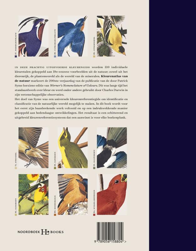 Achterkant van Kleurenatlas van de natuur