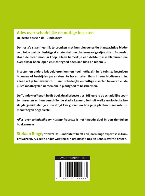 Achterkant van Alles over schadelijke en nuttige insecten