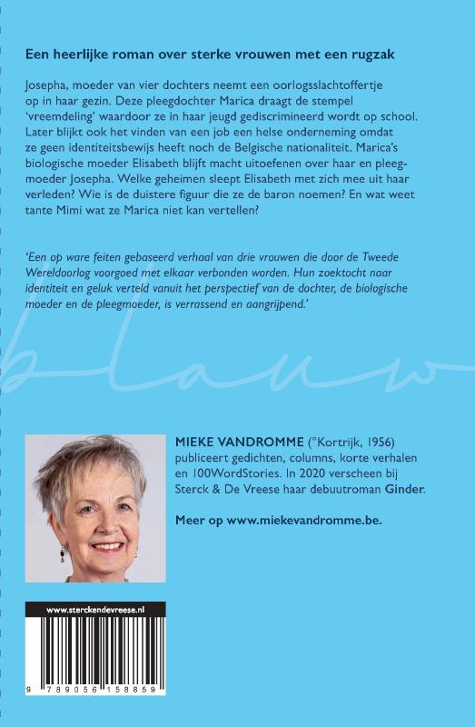Achterkant van Blauw