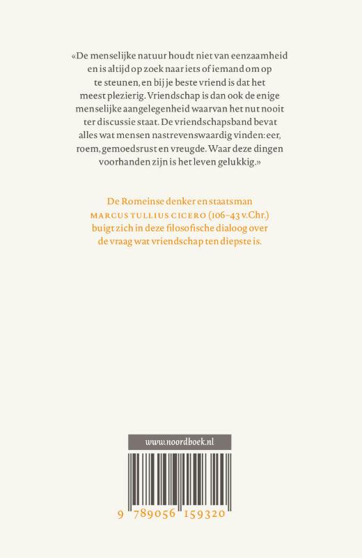 Achterkant van Vriendschap