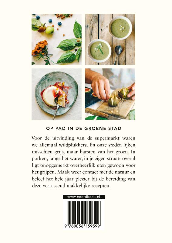 Achterkant van Wildplukken in de stad