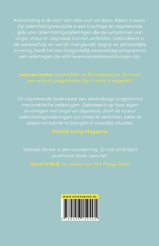 Achterkant van De ademhalingsrevolutie