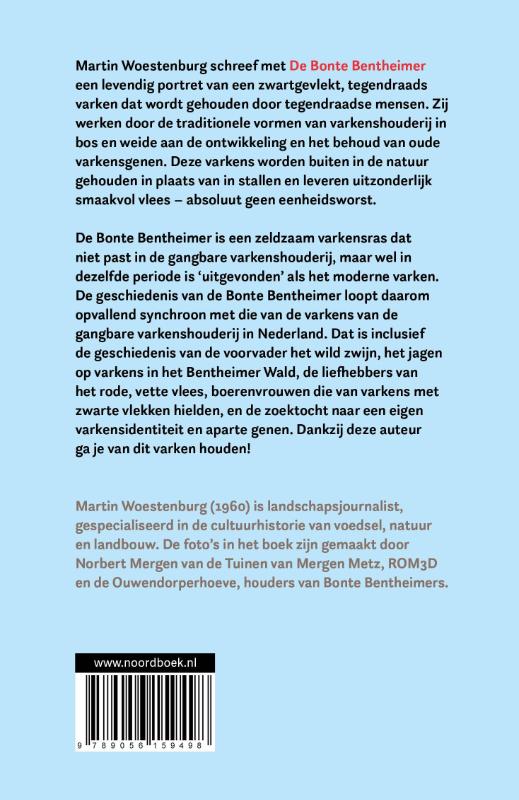 Achterkant van De Bonte Bentheimer