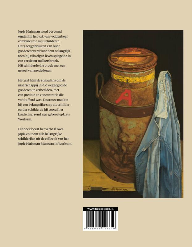 Achterkant van Jopie Huisman