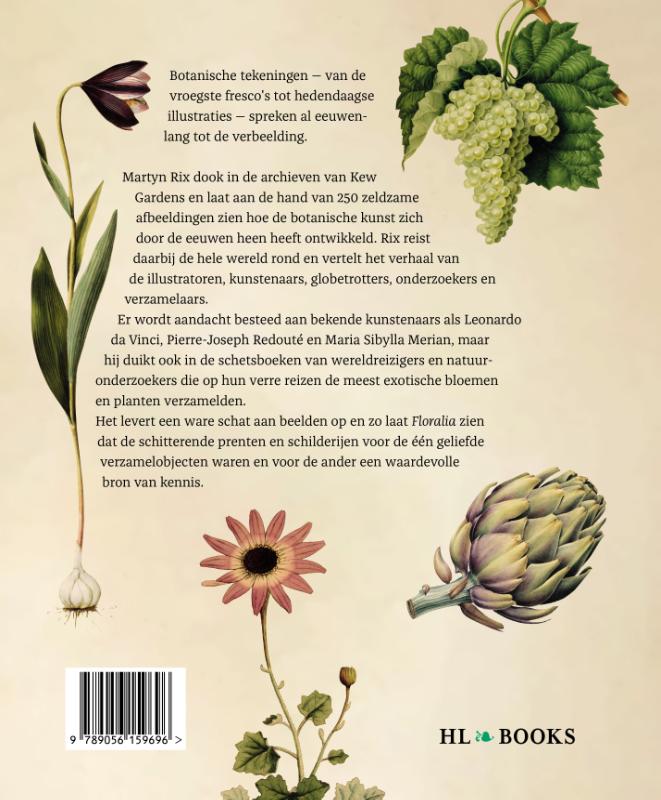 Achterkant van Floralia