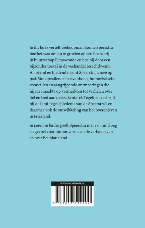 Achterkant van Loven en bieden