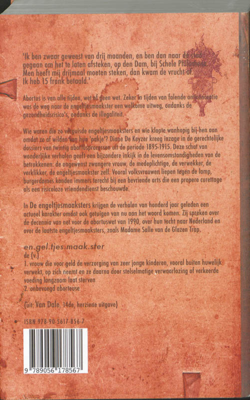 Achterkant van De Engeltjesmaaksters