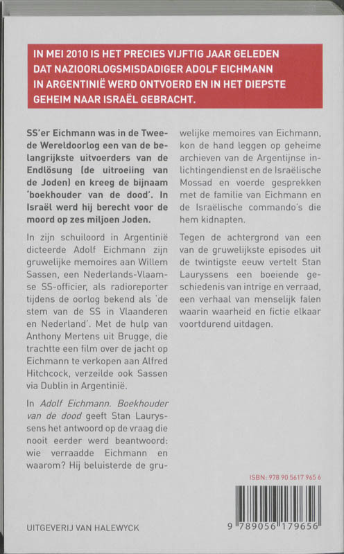 Achterkant van Adolf Eichmann