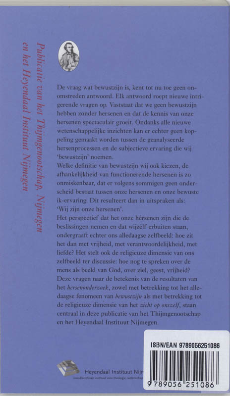 Achterkant van Hersenen - bewustzijn - zicht op ons zelf
