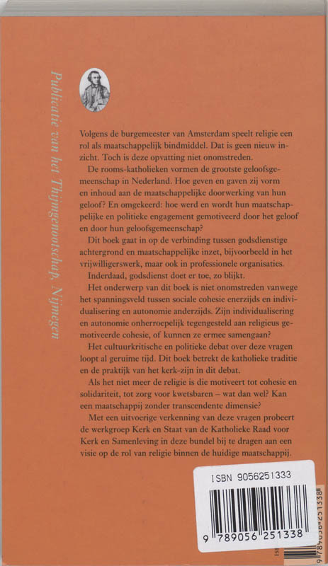 Achterkant van Samenleving in samenhang