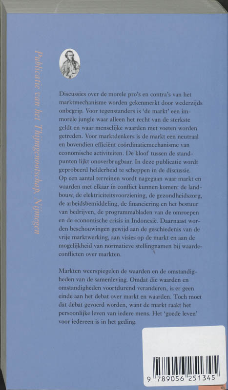 Achterkant van Markt en waarden