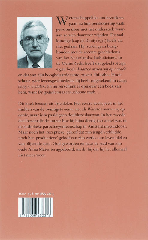 Achterkant van Godsdienst is een schoone zaak