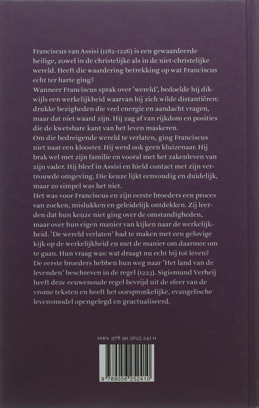 Achterkant van Naar het land van de levenden