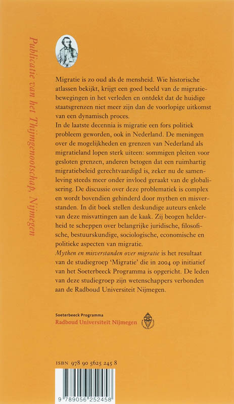 Achterkant van Mythen en misverstanden over migratie