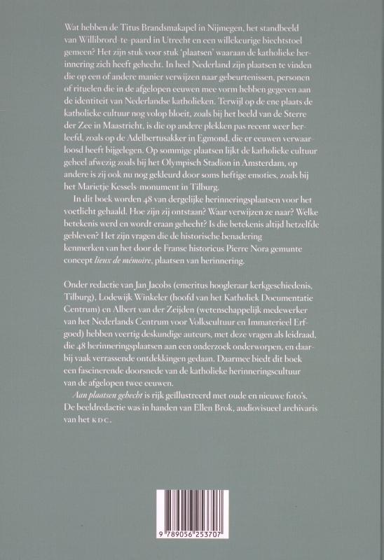 Achterkant van Aan plaatsen gehecht