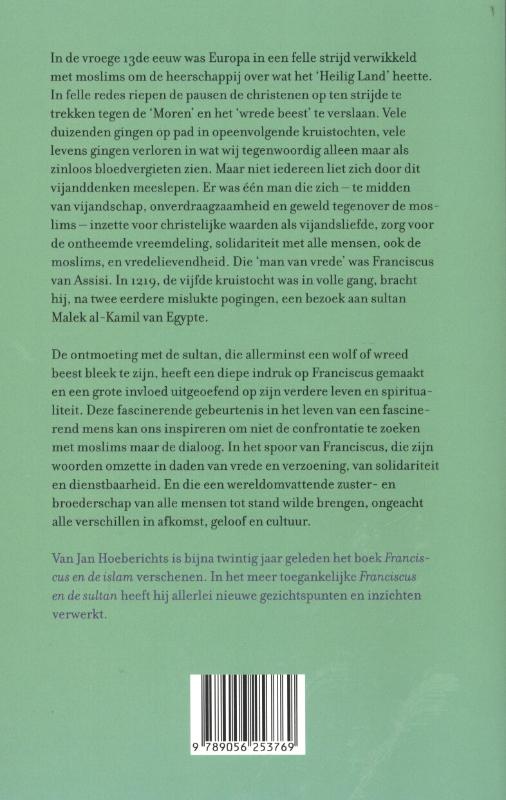 Achterkant van Franciscus en de sultan