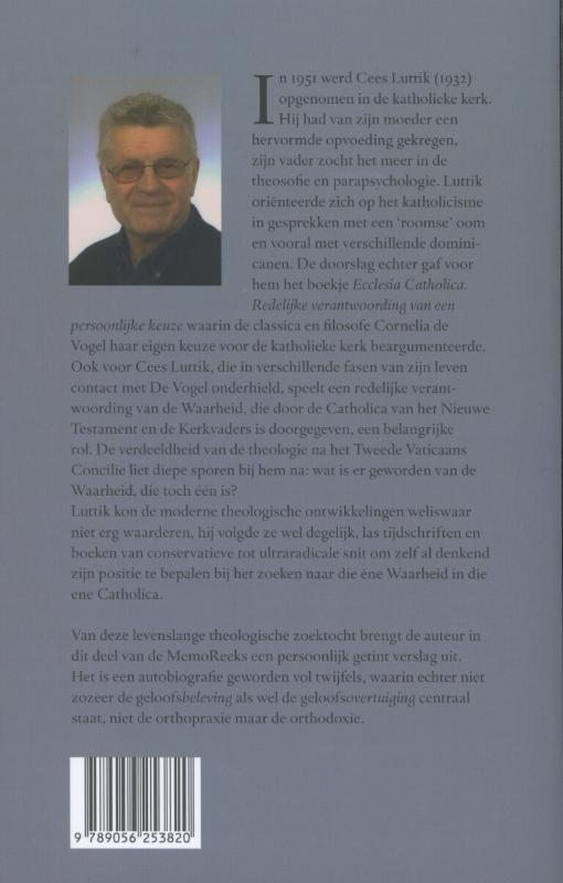 Achterkant van Mijn weg naar de Catholica