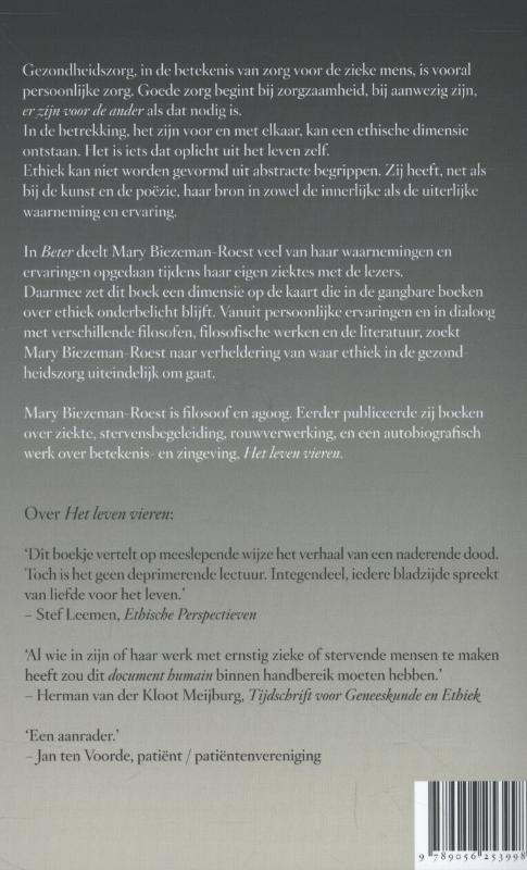 Achterkant van Beter