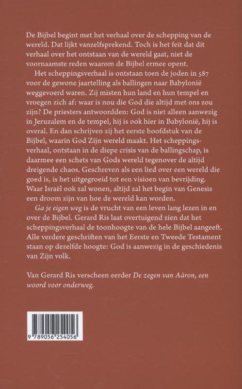 Achterkant van Ga je eigen weg