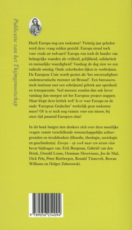 Achterkant van Europa