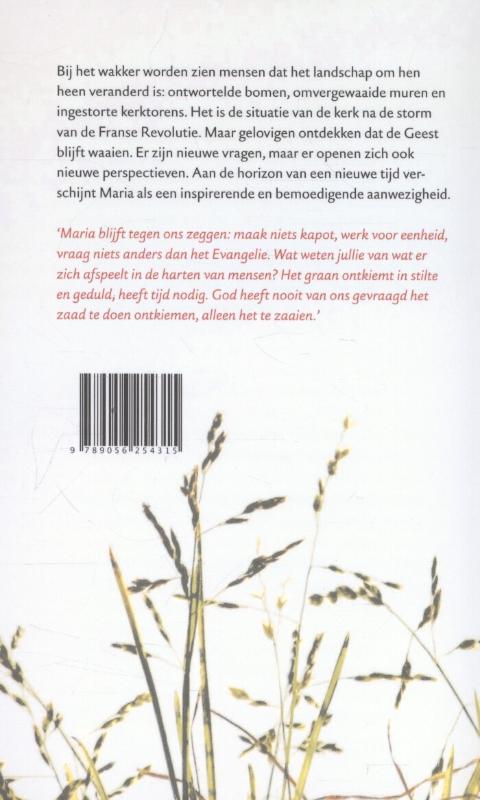 Achterkant van Onzichtbaar kiemt het zaad