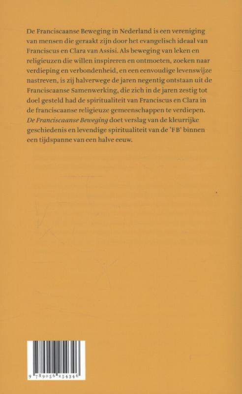 Achterkant van De Franciscaanse beweging