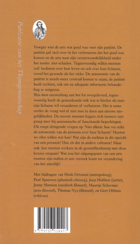 Achterkant van Baas over eigen lichaam?