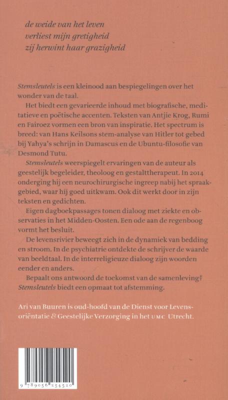 Achterkant van Stemsleutels