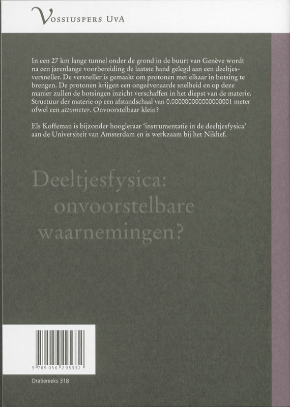 Achterkant van Deeltjesfysica