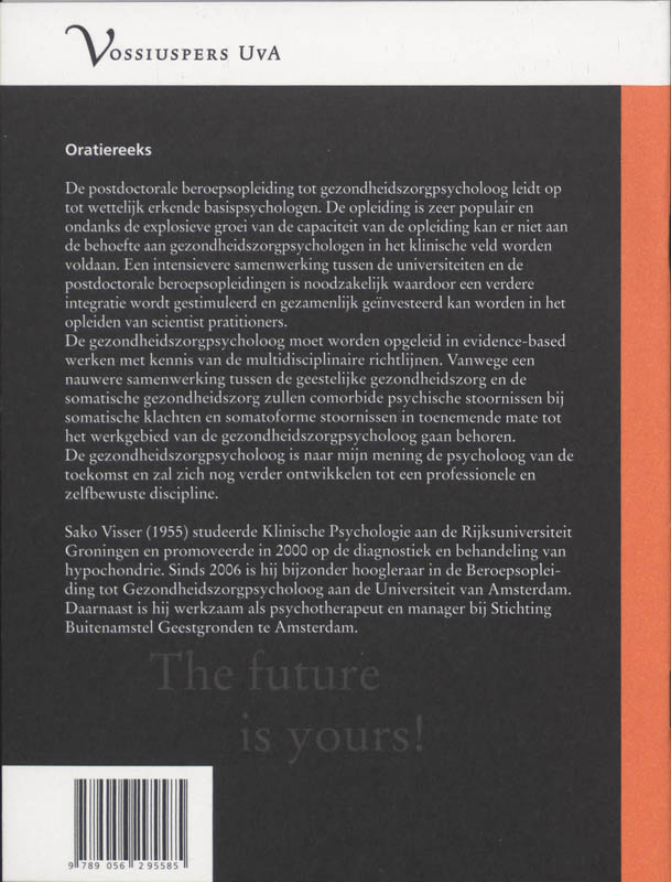 Achterkant van The future is yours!