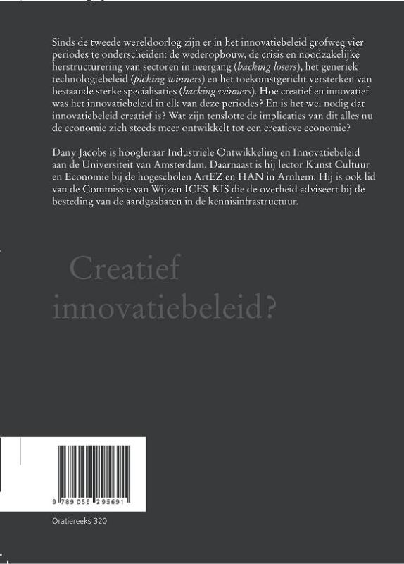 Achterkant van Creatief innovatiebeleid?
