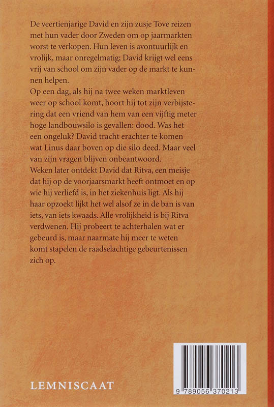 Achterkant van Het lied van de raaf