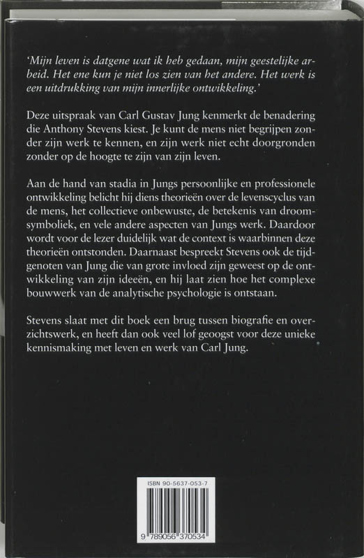 Achterkant van Over Jung